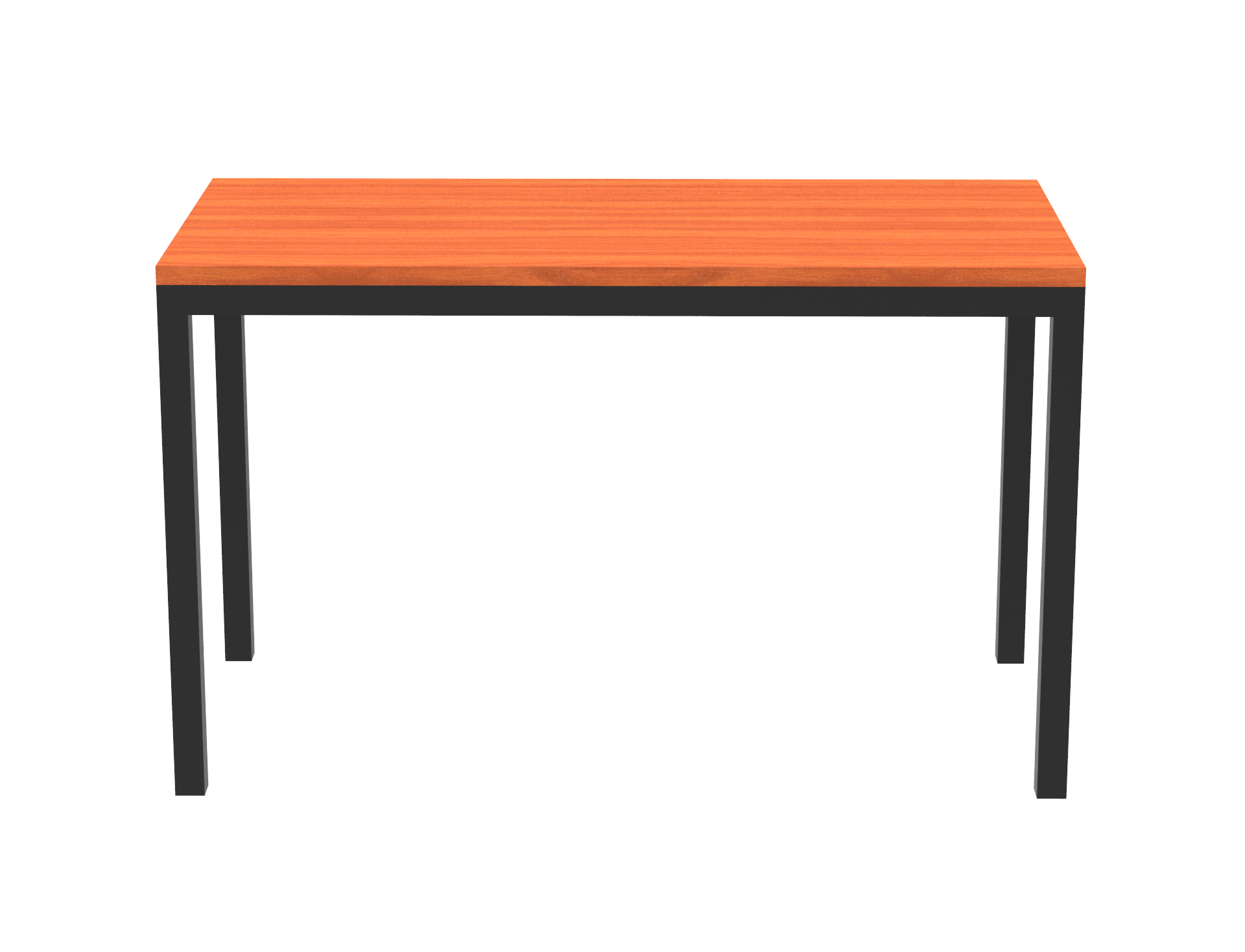 Rapidline Steel Frame Table – 1200 x 600 x 730mm – Cherry Top