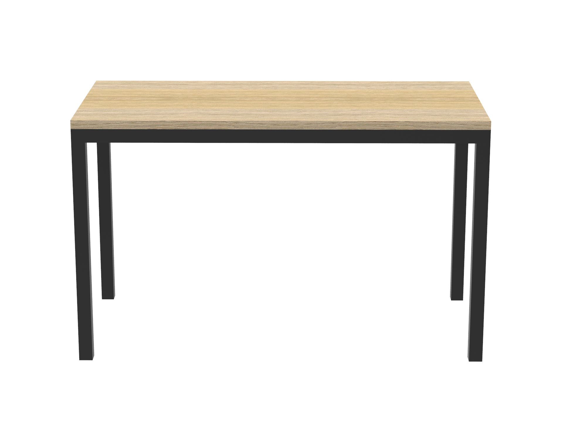 Rapidline Steel Frame Table – 1200 x 600 x 730mm – Natural Oak Top