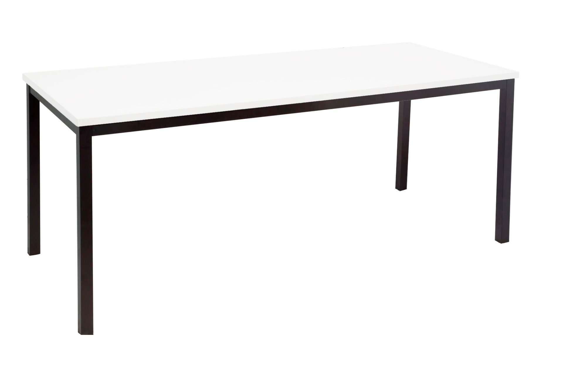 Rapidline Steel Frame Table – Natural White Top | 1500 x 750 x 730mm | 3-Year Warranty