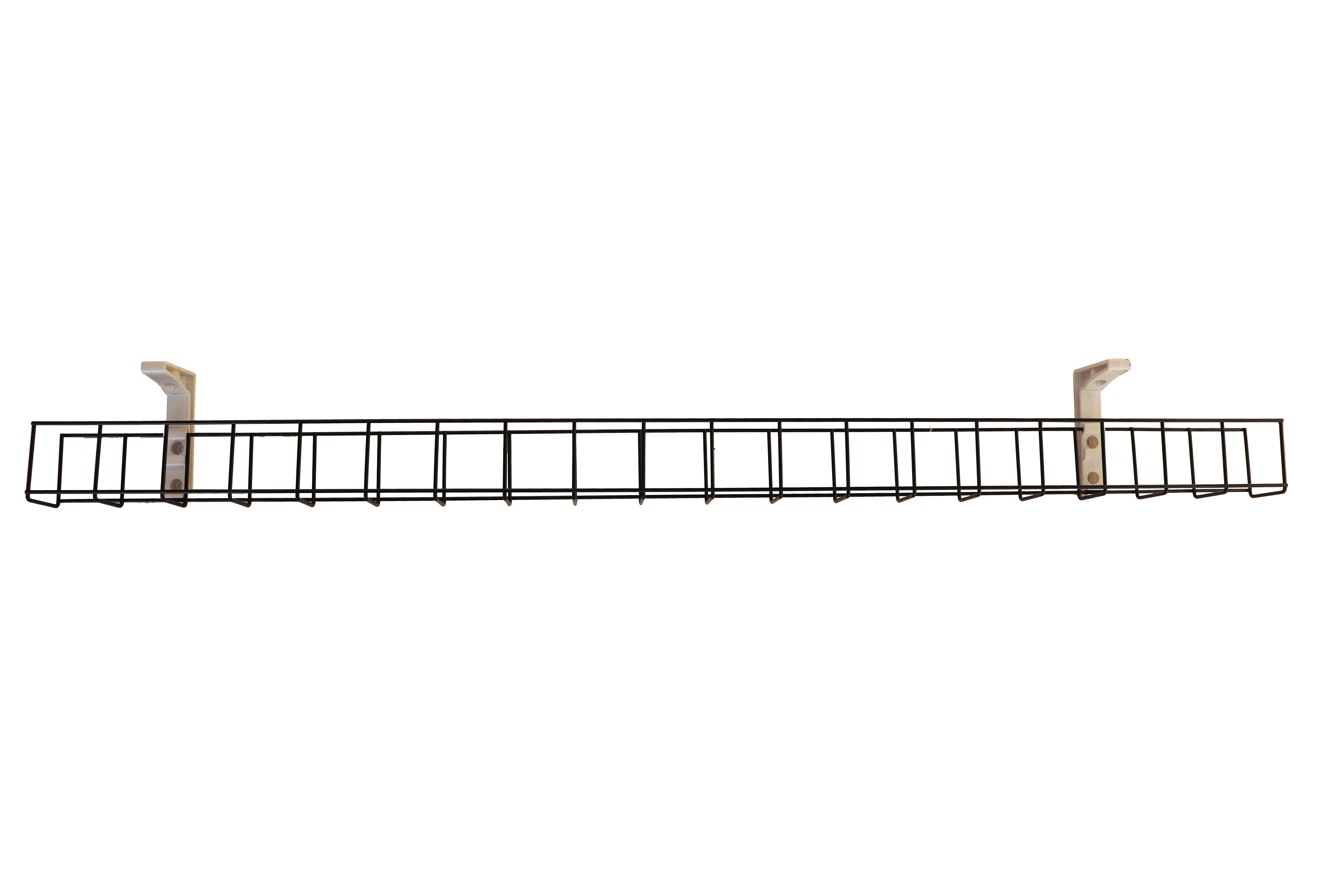 RAPIDLINE Rapid Wiring Single-Tier Cable Basket – Black, 1250mm (Power Only)