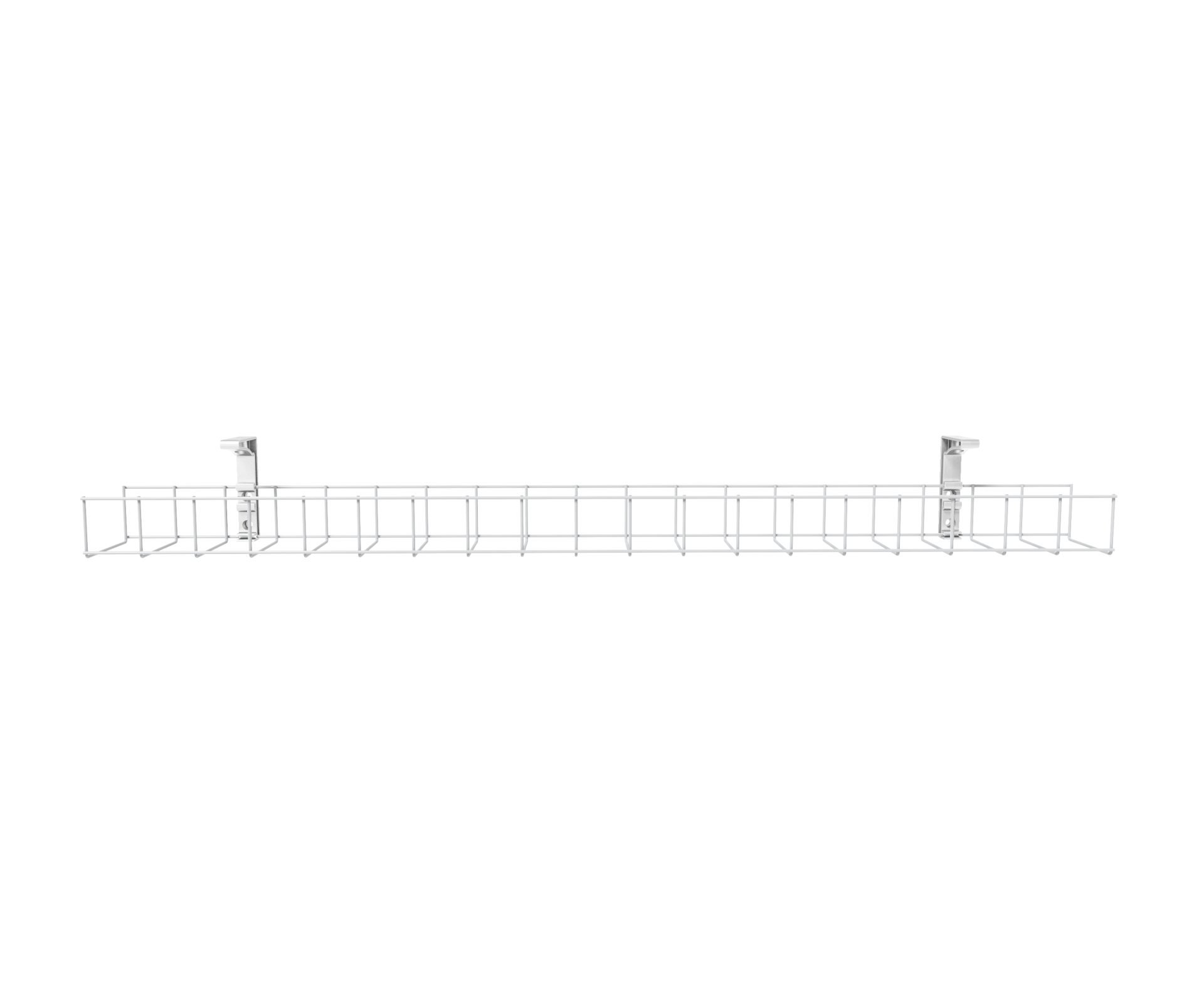 RAPIDLINE Rapid Wiring Single-Tier Cable Basket – White, 1250mm (Power Only)