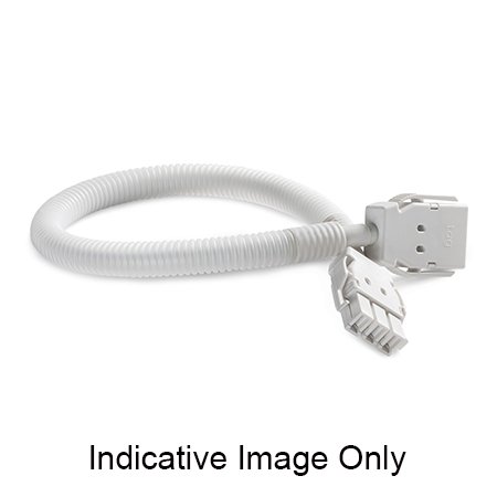 RAPIDLINE CMS Conduit Interconnecting Lead 2500mm White | 20A AS/NZ61535.1 | Halogen Free