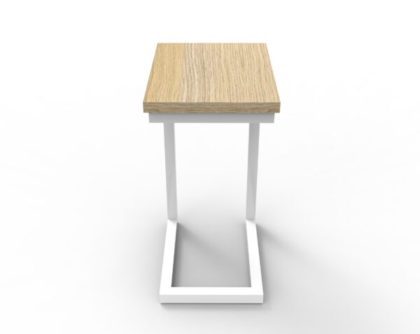 Eternity Side Table - Oak/ White - ON SALE - Image 2