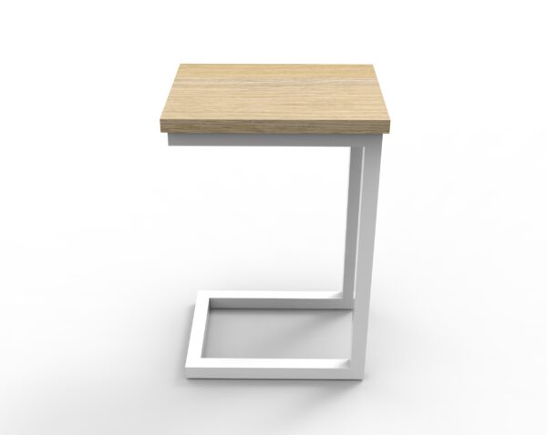 Eternity Side Table - Oak/ White - ON SALE - Image 3