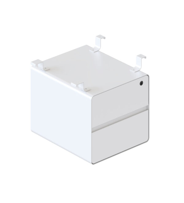 Deluxe Infinity 2 Drawer Hanging Pedestal - Image 3