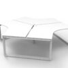 Infinity 120 Degree Workstation - Loop Leg - Image 4