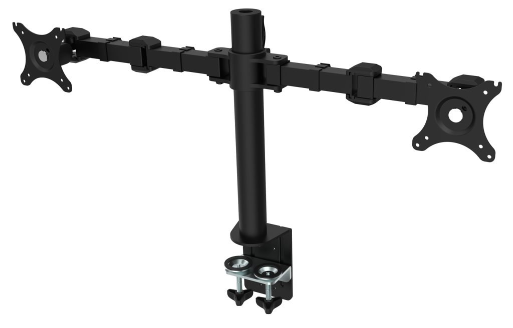 Revolve Pole Mounted Dual Monitor Arm Rapidline