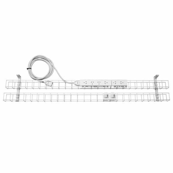 Dual Tier Cable Basket with GPO and Data Provisions