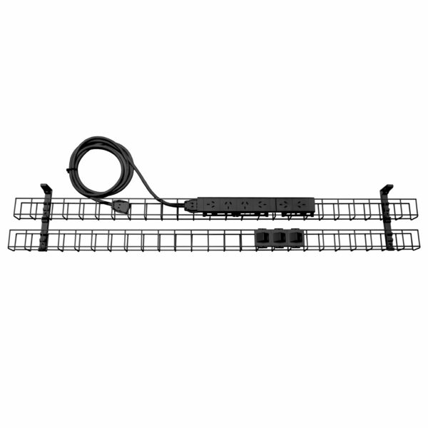Dual Tier Cable Basket with GPO and Data Provisions