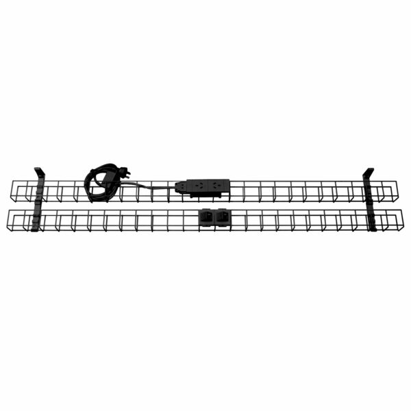 Dual Tier Cable Basket with GPO and Data Provisions