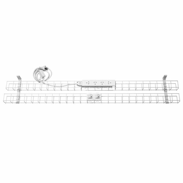 Dual Tier Cable Basket with GPO and Data Provisions