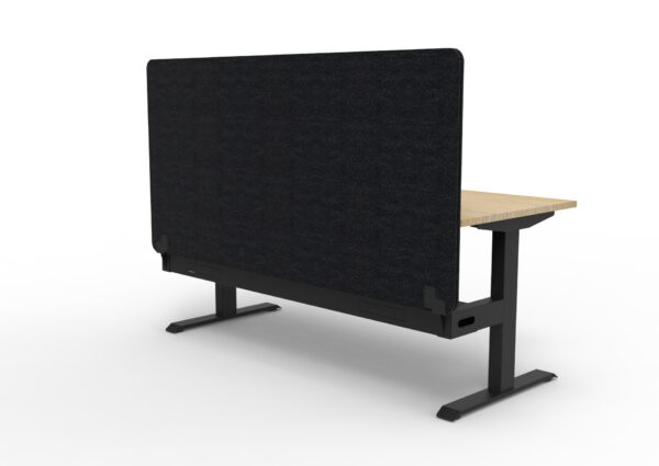Boost  Static Single Workstation with Screen and Cable Tray - Image 3