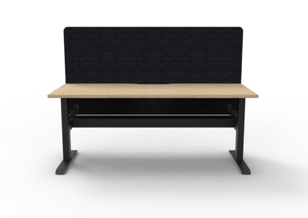 Boost  Static Single Workstation with Screen and Cable Tray - Image 4