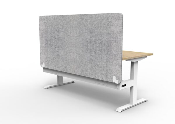 Boost  Static Single Workstation with Screen and Cable Tray - Image 3