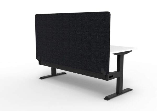 Boost  Static Single Workstation with Screen and Cable Tray - Image 4