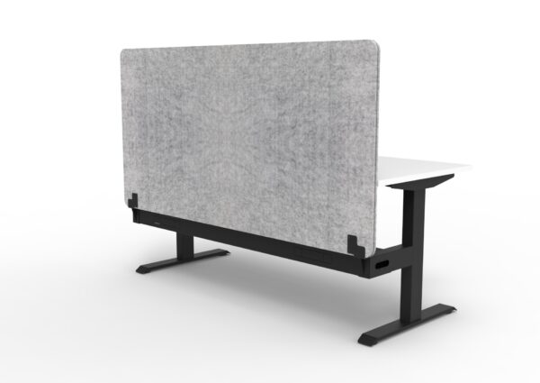 Boost  Static Single Workstation with Screen and Cable Tray - Image 4