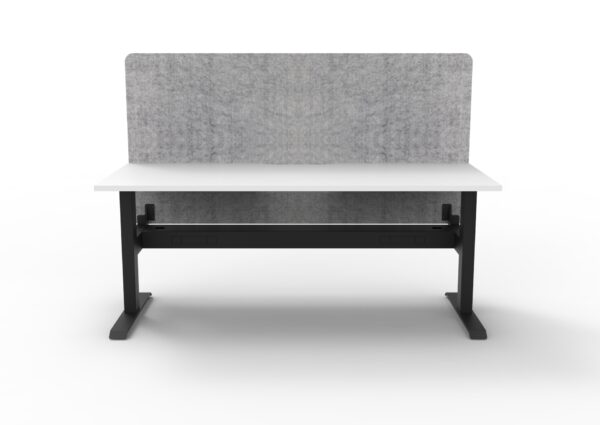 Boost  Static Single Workstation with Screen and Cable Tray - Image 2