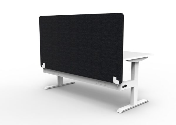 Boost  Static Single Workstation with Screen and Cable Tray - Image 4