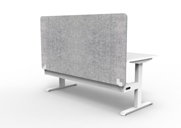 Boost  Static Single Workstation with Screen and Cable Tray - Image 4