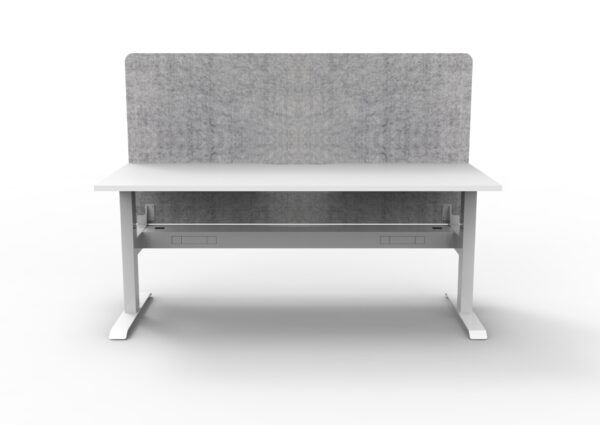 Boost  Static Single Workstation with Screen and Cable Tray - Image 3
